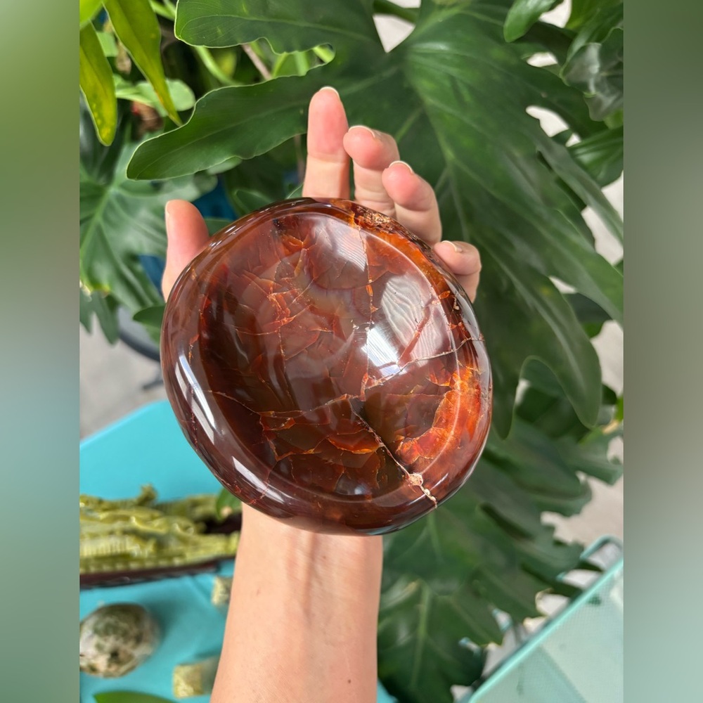 Carnelian Bowl from Madagascar